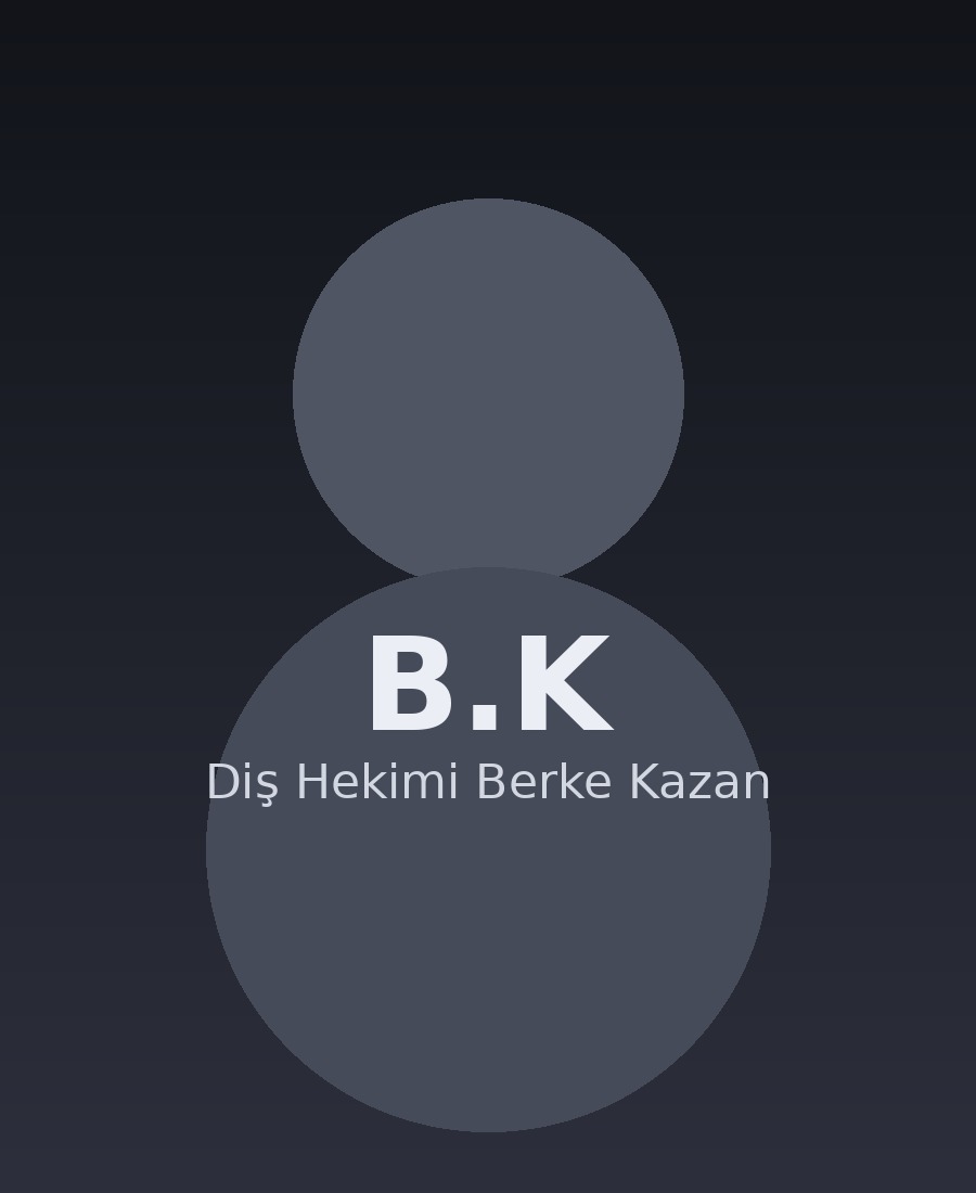 Diş Hekimi Berke Kazan
